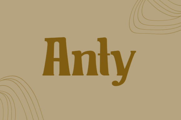 Anty Font Review: Vintage Display Type for Makers