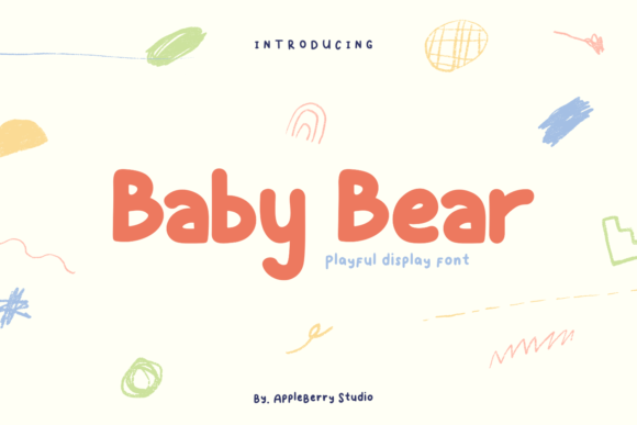 Baby Bear Font: Playful Display Typography for Web Design