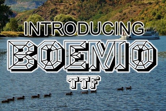 Boemo Font Review: Geometric Display Type for Branding