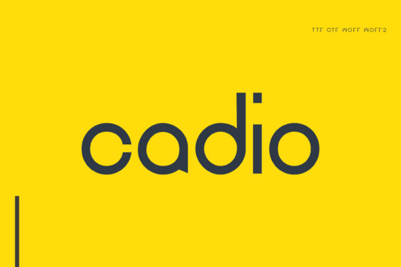 Cadio Font: Modern Display Typography for Web Design