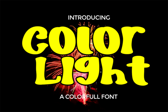 Color Light Font Review for Handmade Product Design