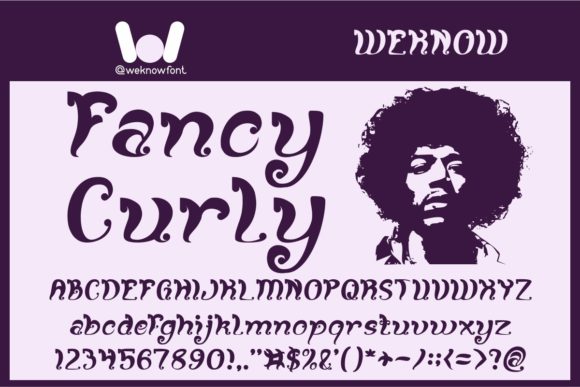 Fancy Curly Font: Chic Display Typography for Editorial Design