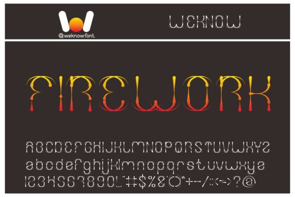 Firework Font: Modern Display Typography for Editorial Layouts