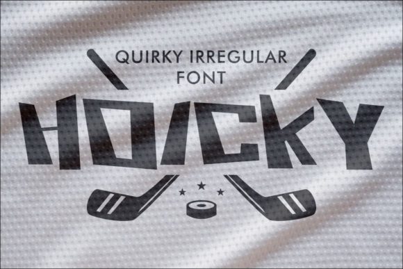 Hoicky Font: Aggressive Display Typography for Sports Web Design