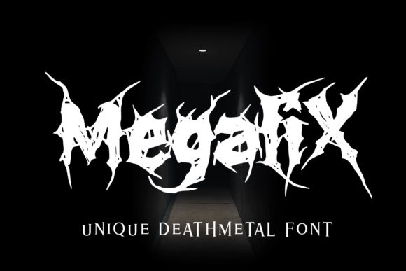 Megallix Font Review: Testing a Horror Display Typeface
