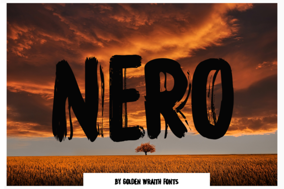 Nero Font: Bold Brush Typography for Digital Campaigns