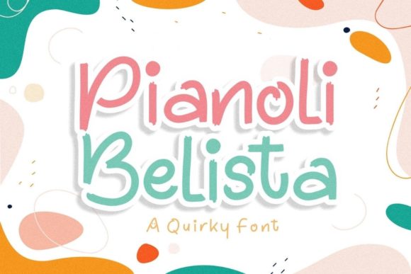 Pianoli Belista Font: A Quirky Typeface for Branding