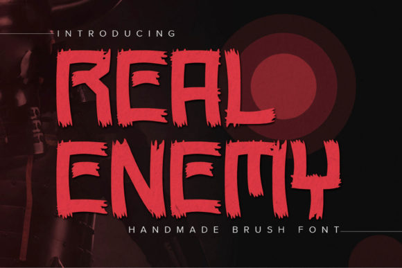 Real Enemy Font: Authentic Brush Style & Free Download Guide