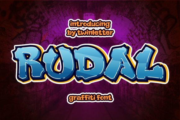 Rudal Font: Playful Branding for Kids & Creative Biz