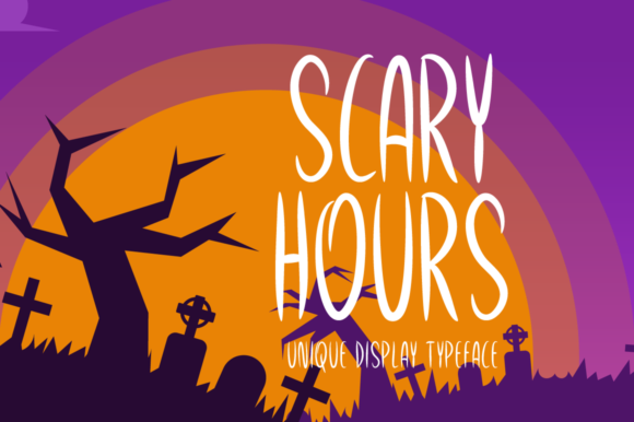 Scary Hours Font: Elevating Seasonal Small Business Branding