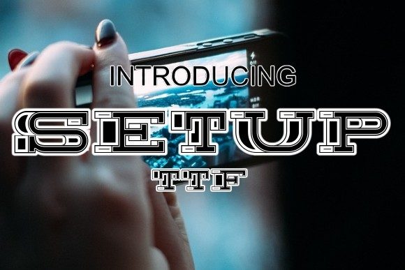 Setup Font Review: A Display Typeface for Campaigns