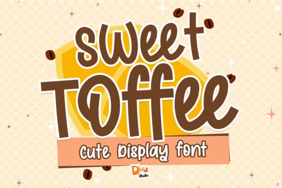 Sweet Toffee Font for Editorial Design and Branding